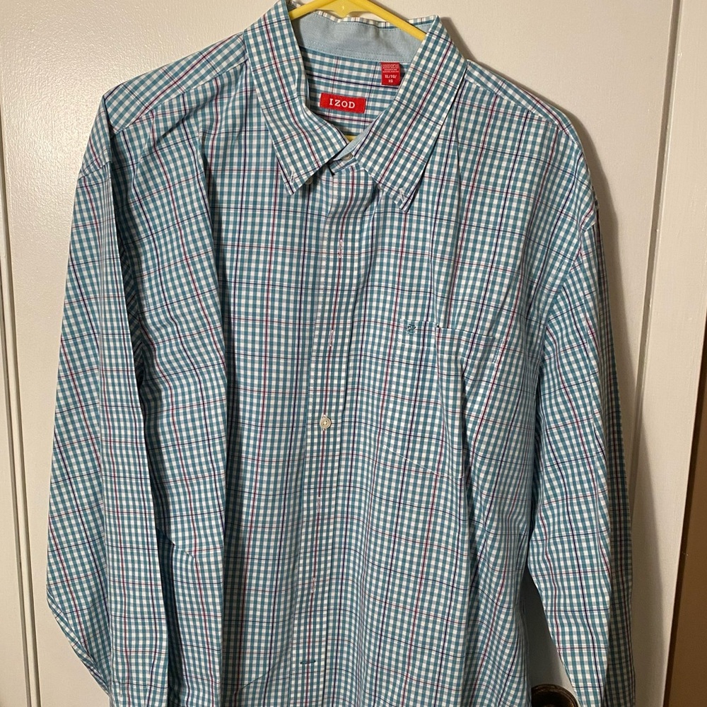 Izod long sleeve button up